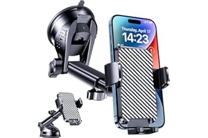 BIPOPIBO Das Armaturenbrett Handyhalterung Auto [Super Saugnapf] Handy Halterung Auto Universal 360° Drehbar kfz Handyhalterung Handy Halter für iPhone Android Halterungen