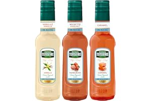 ‎MATHIEU TEISSEIRE Mathieu Teisseire Sirup Light Set (3 x 250ml Flaschen: Vanille 0%, Caramel 0% & Haselnuss 0%)