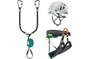 Climbing Technology Via Ferrata-Kit Classic S-M, Unisex Adulto, Verde