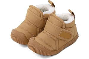 Cheerful Mario 1-5 Jahre Baby Jungen Mädchen Stiefel Lauflernschuhe Kleinkinder Winter Stiefel Warne Fell Gefüttert Winterscuhe