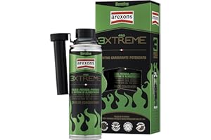 Arexons Additivo Pro Extreme Benzina, 325 ml, Adatto per Tutti Motori Benzina, 3 Volte Più Concentrato, Rimuove Depositi, Previene Ruggine, Mantiene Motore Pulito, Migliora le Prestazioni del Motore