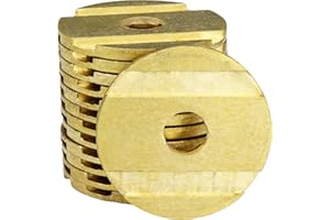 MÜNZER24 50 x Profil Wertmarke für Münzautomat und Münzzeitzähler passend z.B. für NZR 2050, Duschmünze (25mm, profiliert, gelocht)