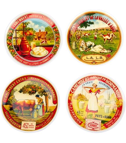 EASY LIFE COFFRET 4 ASSIETTES 19 CM EN PORCELAINE POLAR EXPRESS