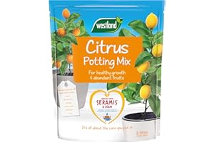 Westland Citrus Compost Mix et enrichie de Seramis, 8 l