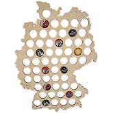 Granatan Bottle Cap Card, Bottle Cap Collector, Birthday Gifts for Men, Beer Card Made of Wood
