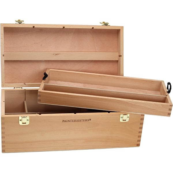 Borsa Messenger In Legno A5 Per Artisti E Scrittori - Organizer