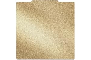 JUUPINE 3D printer double-sided gold matte PEI build plate, ANYCUBIC magnetic spring steel plate, 230x230mm hot bed kit for Anycubic Kobra 2/Kobra 2 Neo/Kobra Go/Kobra 2 pro 3D printer platform