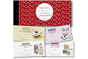 HAPPYMOTS Libretto Degli Assegni 20 Buoni Romantici - Dimmi Dove E Ci Perdiamo Assieme