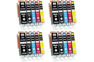 ‎SUPPLY GUY Supply Guy 20 XL Druckerpatronen kompatibel mit Canon PGI-570 CLI-571 für Pixma MG5750 MG5751 MG5752 MG5753 MG6800 MG6850 MG6851 MG6852 MG6853 TS5000 TS5050 TS5051 TS5053 TS5055 TS6050 TS6051 TS6052