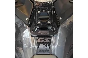 labelbike - Zestaw naklejek 3D na Zbiornik Paliwa z żywicy Ochrona i Dekoracje Zbiornika Motocykla kompatybilny z BMW R1300 GS Adventure Grey