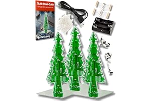 ‎AZDELIVERY AZDelivery Zestaw choinkowy LED DIY do samodzielnego lutowania, w tym e-book!