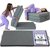 Folding Guest Mattress for Children - Folding Mattress 190 x 65 x 9 cm - Travel Mattress Children Removable Cover - Guest Bed