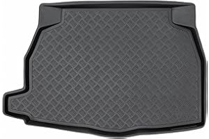 M MOTOS Mata bagażnikowa z PE pasuje do Toyota C-HR 2016-2019 Zwiększ komfort podróży dzięki wytrzymałej macie bagażnikowej - mata do bagażnika na każdą pogodę, ochrona przed zabrudzeniami