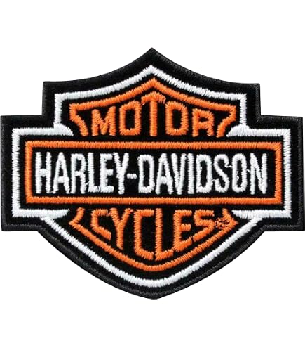 Back Patch Harley Davidson motorcycles Aigle XXL écusson thermocollant