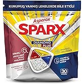 Asperox Sparx Diamond Plus 30'lu Bulaşık Makinesi Deterjanı