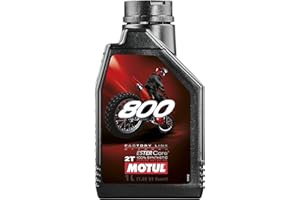‎MOTUL Motul 104038 800 2T Factory Line Off Road, 1 L, Black, 221x117x63.5