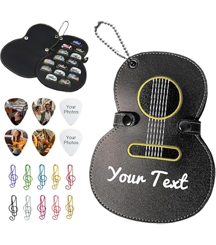 Gitarrenplektren-Vitrine Aus Acryl – Transparent, Mit Schlitz, Für Sammler & Musiker