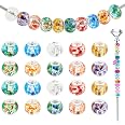 PH PandaHall Kit Fermagli E Perline A Crimpare Per Gioielli Fai Da Te - 590 Pezzi, 6 Colori