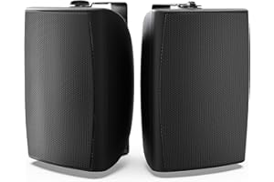Herdio 8 Pulgadas 600W Bluetooth Altavoces para Exteriores, Impermeable Altavoz Exterior para Espacios Amplios (Áreas Comerciales, Patios Amplios)