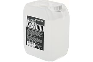 LightmaXX Premium XT FLUID Nebelfluid, 5L, Hochdichtes Qualitäts-Nebelfluid, Für Verdampfernebelmaschinen, Extremes Nebelvolumen, Lange Standzeit, Hergestellt in Deutschland, CLP-Richtlinie Konform,