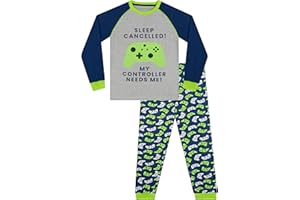 Harry Bear Gaming PJs | Boys’ Pyjama Sets | Gamer PJs | Gaming Merchandise | Ages 6 To 13 Years