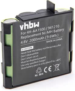 vhbw NiH Batterie 1500Ah pour Appareil de édecine coe siulateur