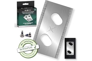 FixedNow Rasenmäher Ersatzmesser Set [8st] Kompatibel mit Robomow, Cub Cadet Rasenroboter Ultrascharfe, Ersatzklingen Messerset, Ersatzteile für Automower, Messerklinge, blades, mit Spender