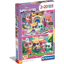 Clementoni Such- Und Finde-Puzzle Tiere – 60-teiliges Puzzle Mit 33 Karten Für Kinder Ab 4 Jahren