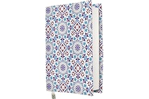 KAPAX Copertina rigida per libri, tessuto lavabile, impermeabile, protezione per libri, foderata