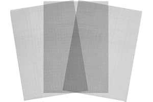 DURDIIY Malla Metálica Fina 1/3 Malla de alambre tejida de acero inoxidable 20 mallas,30 * 21CM malla mosquitera metalica Filtro de insectos roedores,Tejido Malla Alambre para el hogar, cocina (3)