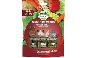 Oxbow Animal Health Simple Rewards Veggie Treat per animali domestici, 85 g