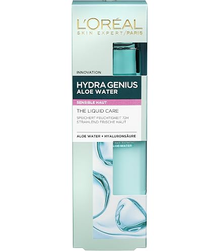 L'Oreal - Hydra Genius Aloe Water Moisturizing Cream From Aloe Water 70Ml :  Amazon.de: Kosmetik
