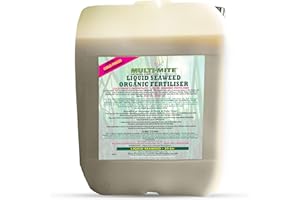 Multi-Mite® 20 Ltr LIQUID SEAWEED - ORGANIC Concentrate Plant Fertiliser Tomato, Trees Lawn Veg and House Plants Root or Foliar Feed