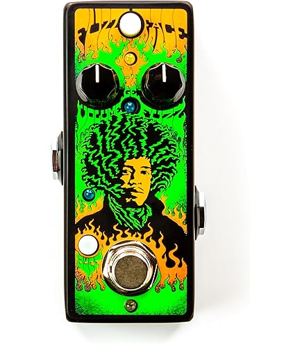 Dunlop FFM3 Distorsion Mini Fuzz Face® Jimi Hendrix ™ : Amazon.fr