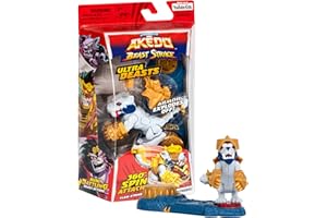 Akedo-Le Leggende Beast Strike Ultra con Attacco, Nuovo Controller 360°, Combattimento di Creature in Miniatura, 15291