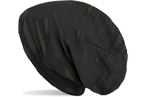 styleBREAKER Cuffia Beanie dal Look Vintage Used Destroyed, Unisex 04024036