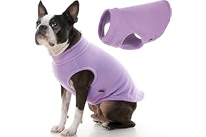 Gooby Stretch Fleece Pull Over Cold Weather Dog Vest, X-Large, Lavender