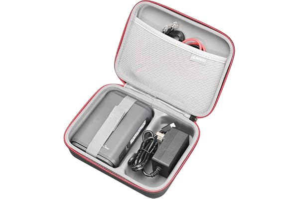 RLSOCO Étui pour GL.iNet Routeur de Voyage GL-SFT1200/GL-BE3600/AXT1800/GL-A1300/GL-MT3600BE Portable Routeur WiFi,Résistant aux Chocs,Design Compact avec Fermeture éclair YKK (Étui Uniquement)
