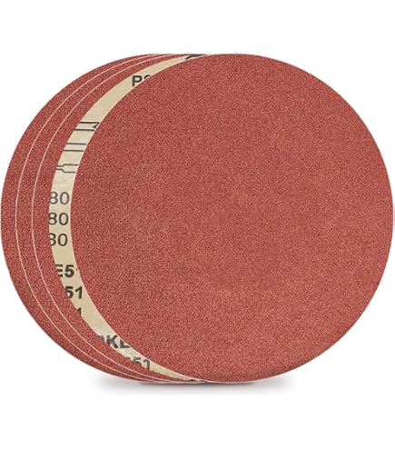 Klingspor PS 18 E Schleifscheiben – 250 Mm, Körnung 120, Selbstklebend | Für Harzreiches Weichholz, 25 Stück Im Pack