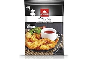 Arnaboldi Panko alla Giapponese - Impanatura per Fritti e Gratinati, Pangrattato per Frittura - 1 Confezione da 200g