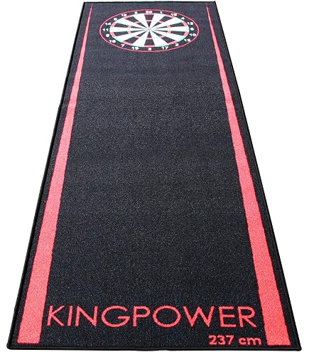 Tapis De Fléchettes XQ Max – Motif Bière, 237x80 Cm, Polyamide Avec Dos Gelfoam, Facile à Ranger