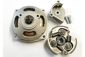 ORANGE IMPORTS LTD CL017SET-Race Stle Clutch Bell With 8 Tooth Pinion For Mini Moto/Mini Quad Bike With 3 Spring Clutch