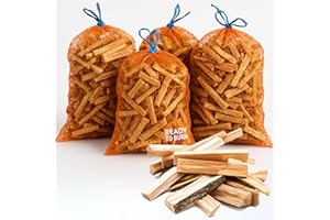 GARDENCO 10kg Box of Kiln Dried Kindling Wood - Bumper Box of 4 Bags Wood Kindling For Woodburning Stove, Log Burner, Open Fire Pit, Camping BBQ Pizza Oven. Fire Starters Ready To Burn (approx 10kg)