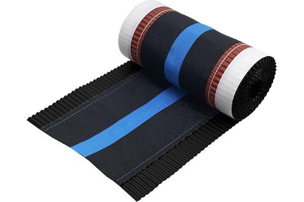 Premium nockband, nockrulle, nockrulle, nock första rulle nockband, 5 löpmeter (310 mm, RAL 9005
