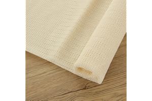 AHAQU 200x300cm Anti Slip Rug Underlay, Large Non Slip Mat Cuttable, Multipurpose Non Slip Gripper for Drawers, Table, Carpet, Shelves- Beige