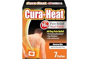 Cura-Heat Back & Shoulder Pain Direct to Skin 7 Patches