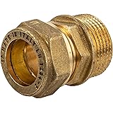 Tecuro Klemmringverbinder 15x18 Mm - Für Sanitär & Heizung, DVGW-geprüft