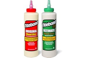 16 oz Titebond Ultimate III + 16 oz Titebond Original Wood Glue