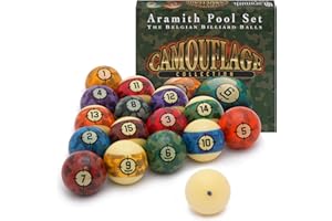 Aramith Camouflage Billiard Pool Ball Set 2 1/4"