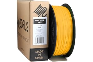3DFILS - Filamento PETG Naranja para impresión 3D (1,75 mm / 1 Kg, Naranja)